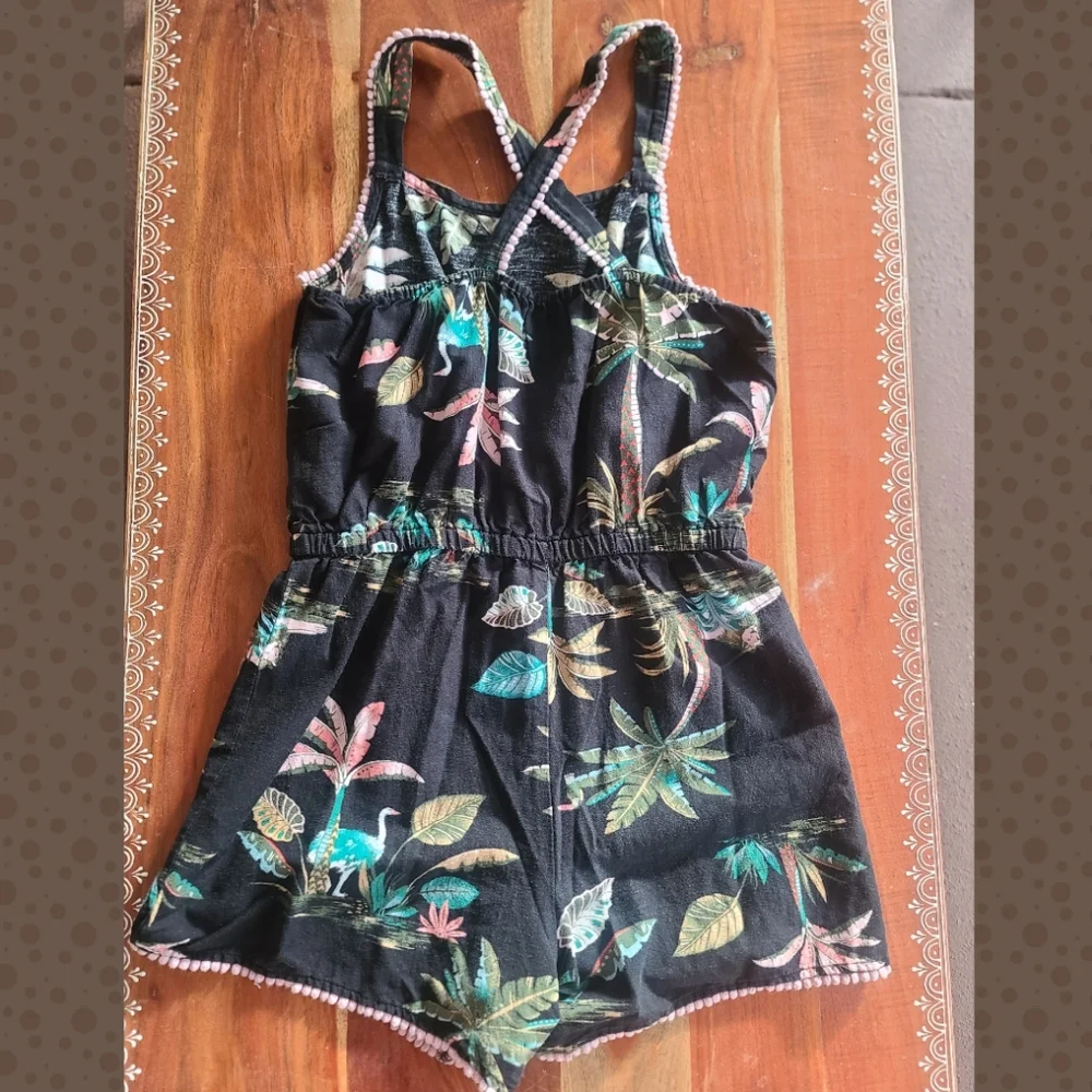 Old Navy girls romper tropical size XL